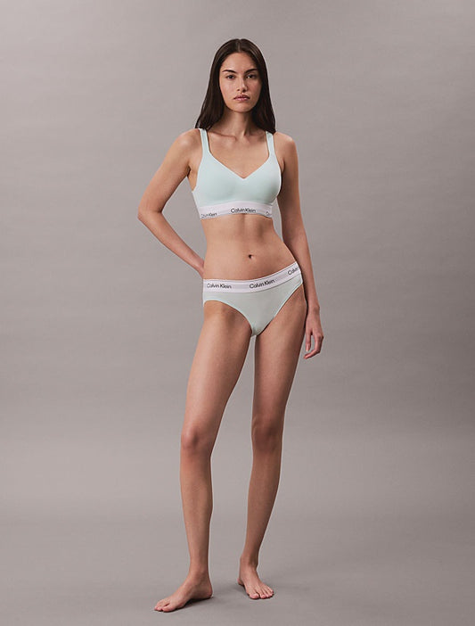 Icon Cotton Modal Bikini Brief in Feel the Mint