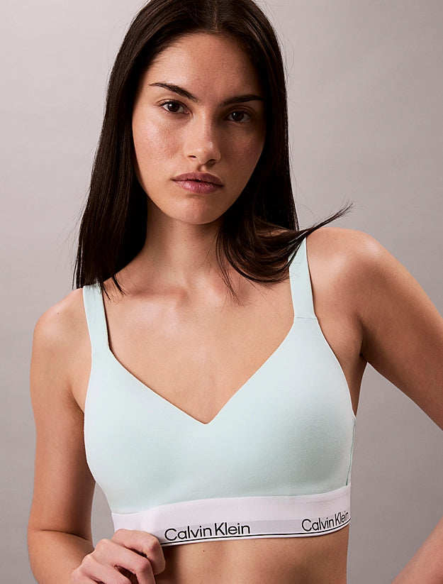 Icon Cotton Modal Lift Bralette in Feel the Mint