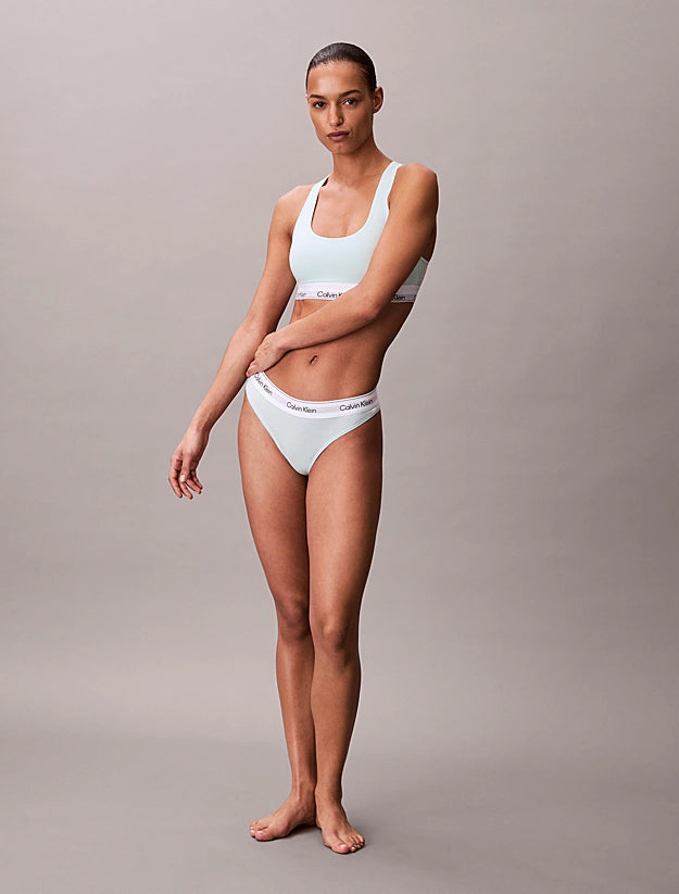 Icon Cotton Modal Thong in Feel the Mint