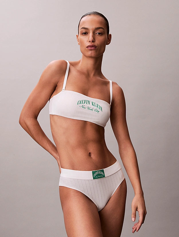 Heritage Classic Cotton Stretch Lightly Lined Bandeau Bralette