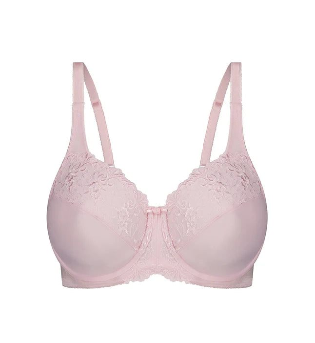 Triumph coloured Embroidered  Minimiser Bra