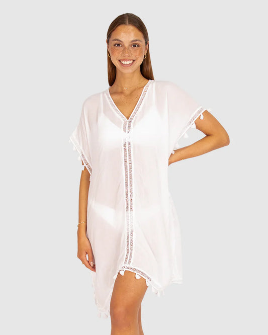 Moroccan Kaftan in White