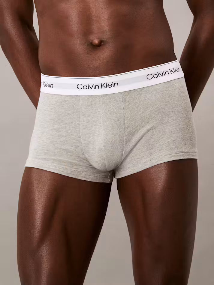 Icon Cotton Stretch 3 Pack Low Rise Trunks