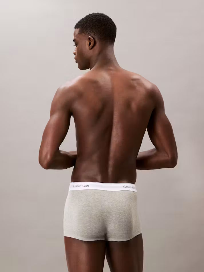 Icon Cotton Stretch 3 Pack Low Rise Trunks