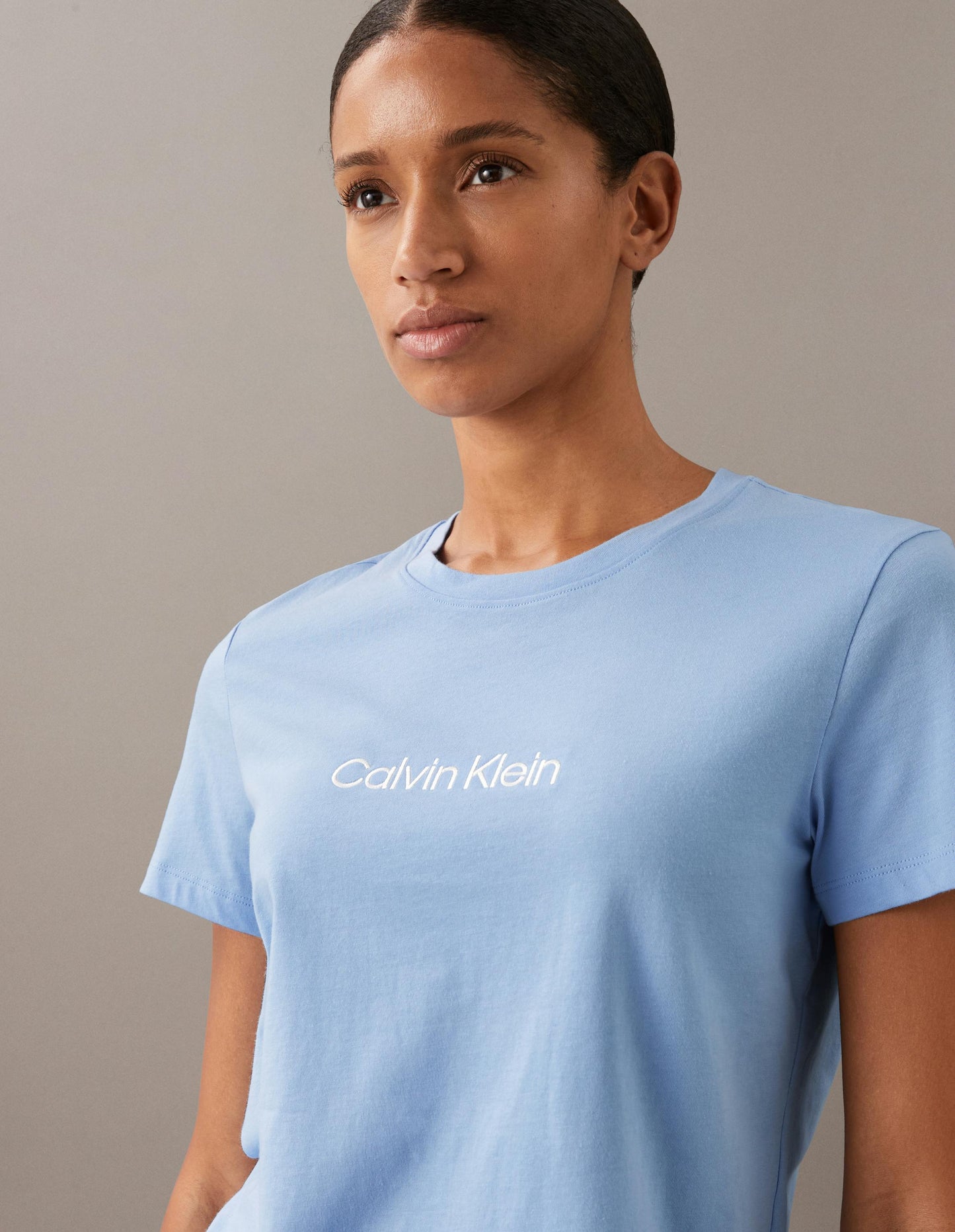 Cotton Lounge T-Shirt in Frozen Fjord