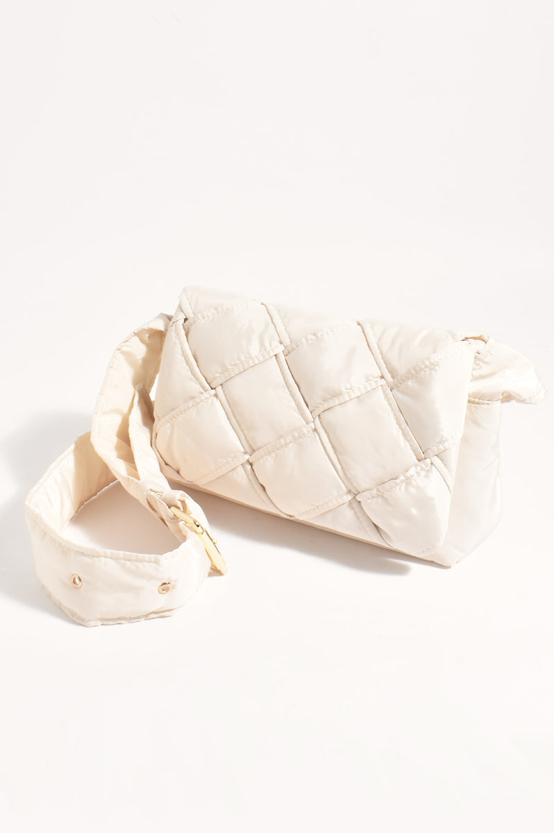 Martina Plait Weave Nylon Cross Body Bag