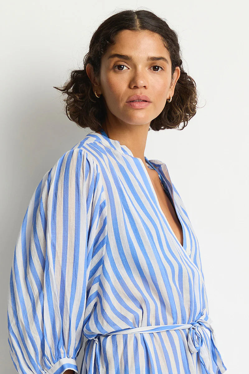 Vacay Boho Long Shirt Dress