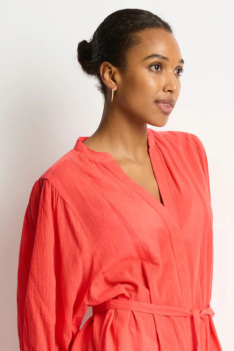 Limited Edition: Salt Boho Shirt in Salt Red