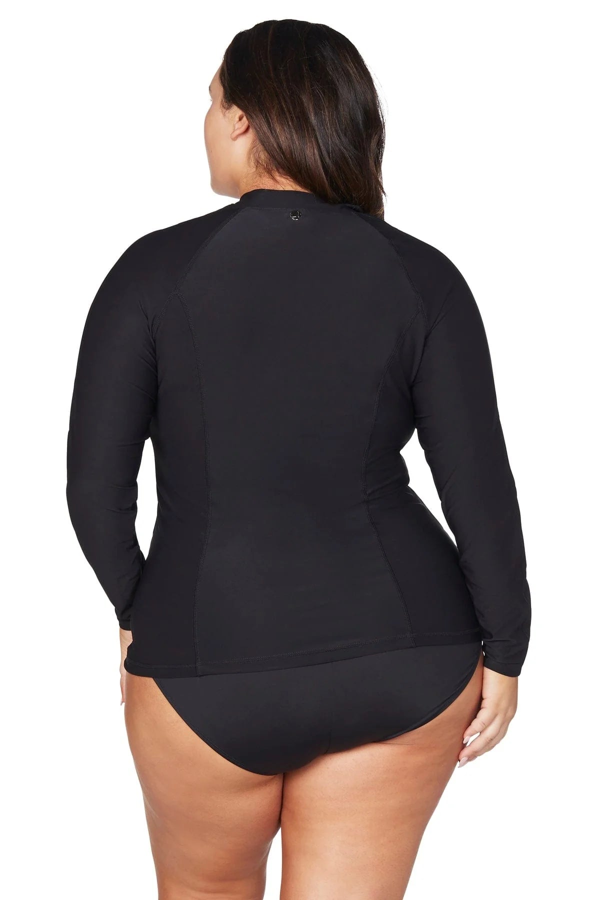 Black Hues Seurat Sunsafe Top Long Sleeve