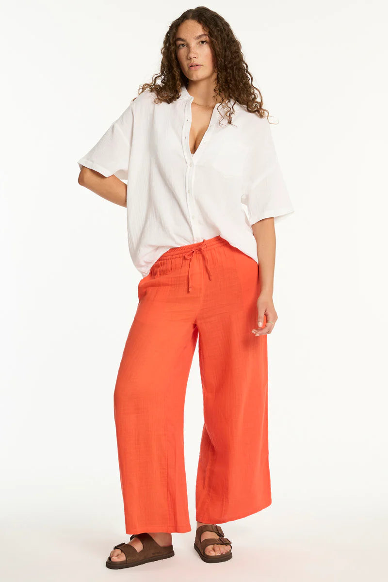 Sunset Beach Pant in Flame