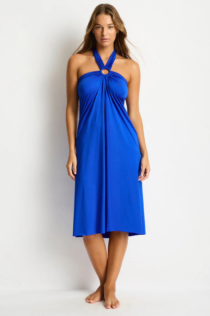 Mythos Ring Cover Up Skirt in Mythos Cobalt