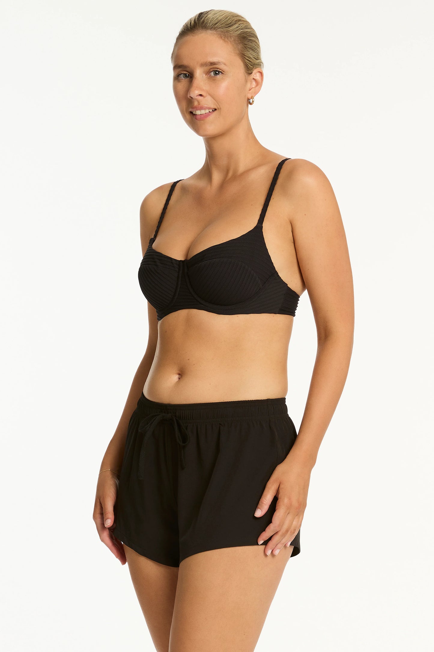 Eco Essentials Surf Short in Black