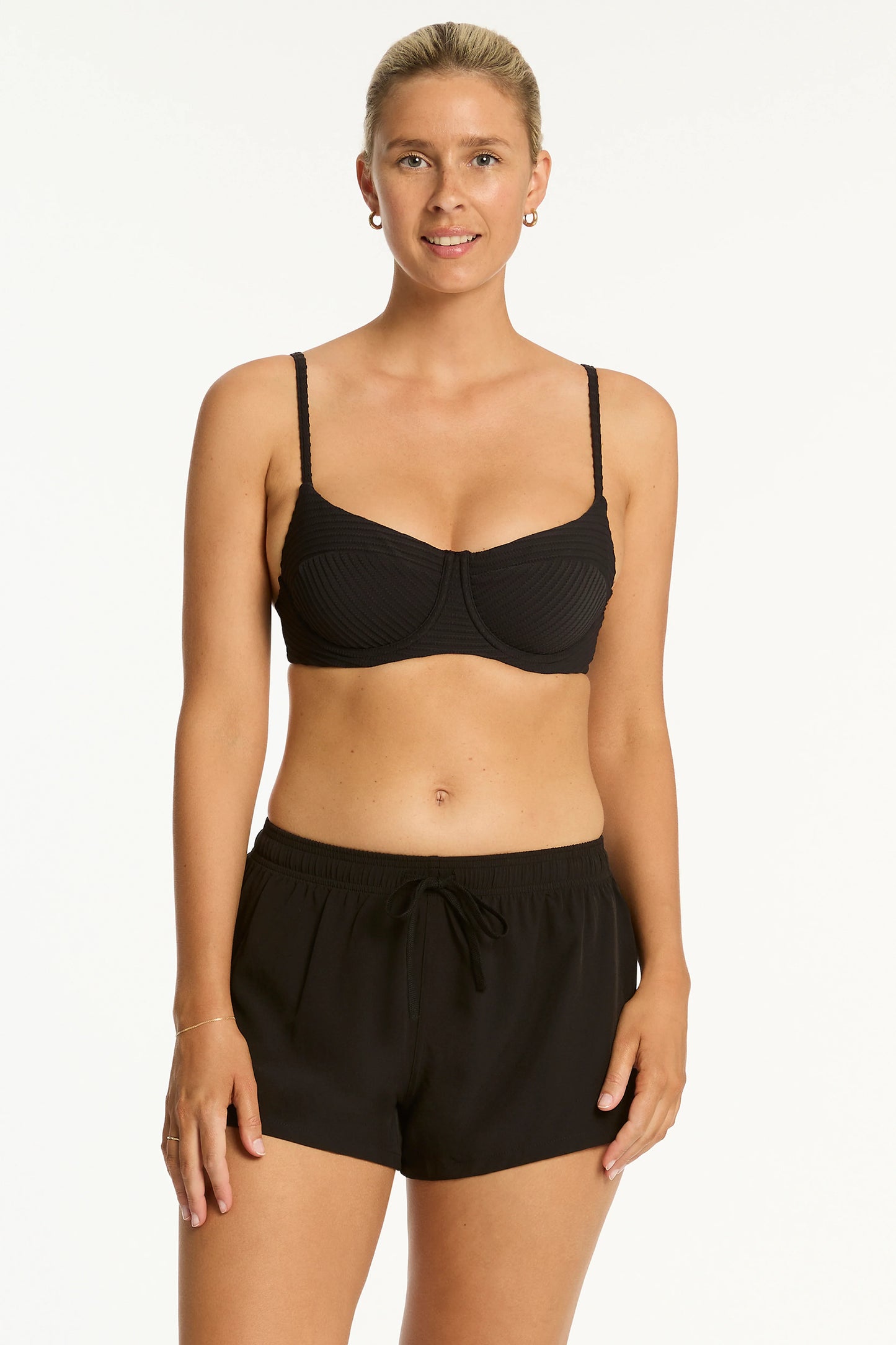 Eco Essentials Surf Short in Black