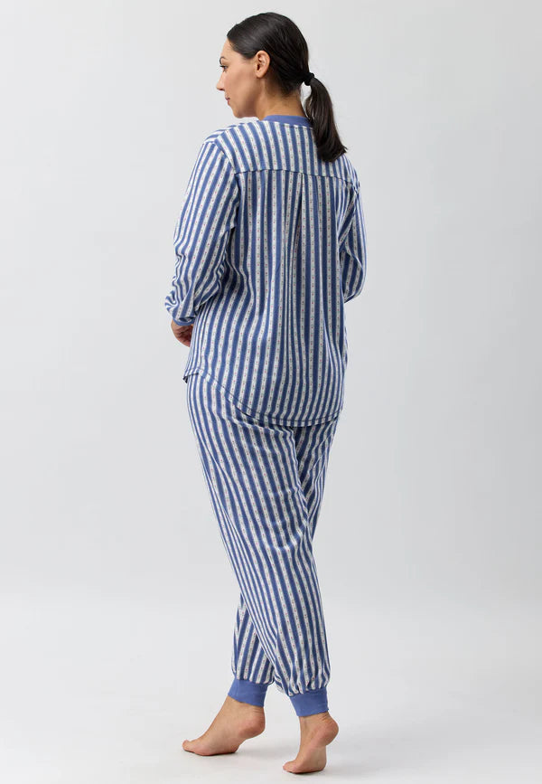 SCHRANK  ROSE STRIPE SKI PJ SET - SK102R5