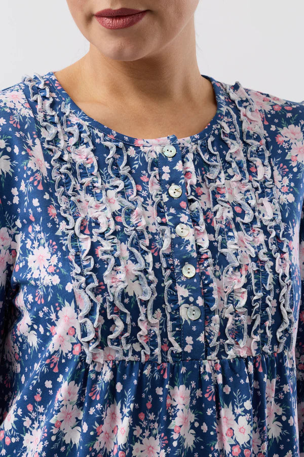 BOUQUET RUFFLE NIGHTIE
