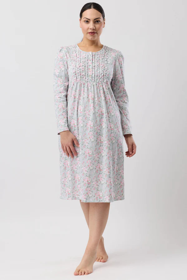 BOUQUET RUFFLE NIGHTIE