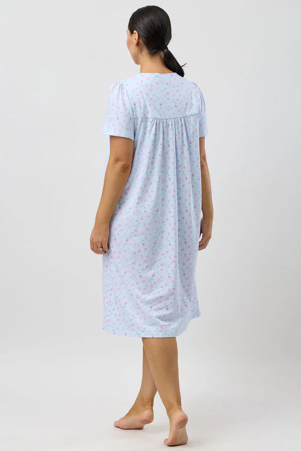 Peony Nightie in Blue