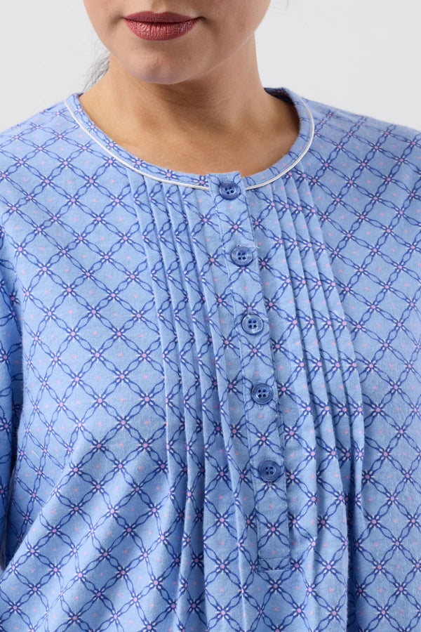 LATTICE NIGHTIE
