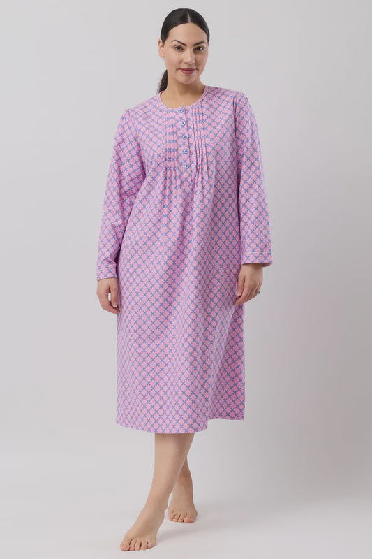 LATTICE NIGHTIE