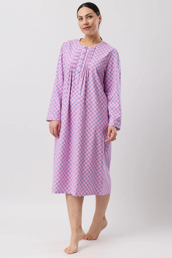 LATTICE NIGHTIE