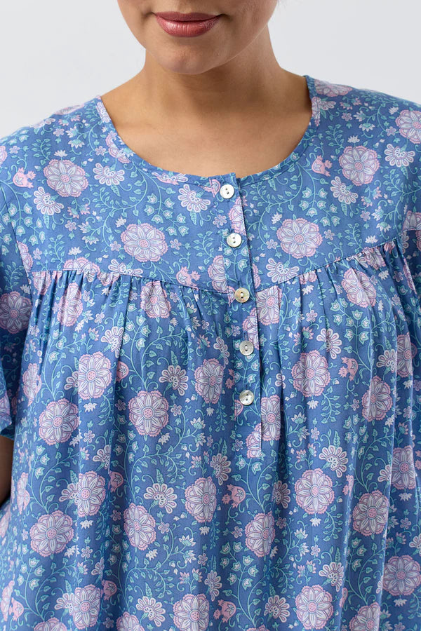 Boho Nightie in Denim