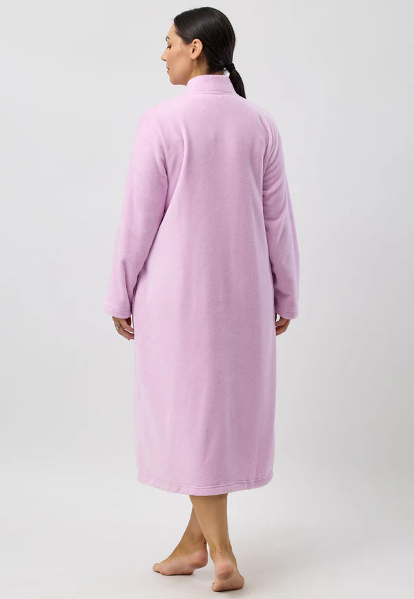 SHRANK ZIP EMBROIDERED GOWN - SK918
