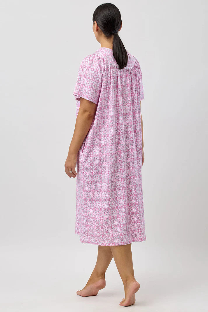 Baroque Brunch Coat in Rose