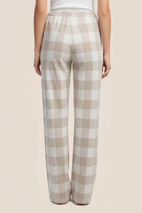 Sarita Buffalo Check Wide Pant