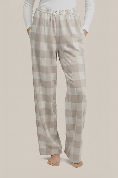 Sarita Buffalo Check Wide Pant