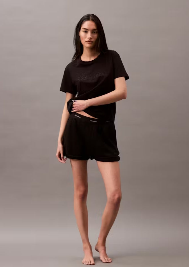 Icon Cotton Terry Pyjama Shorts