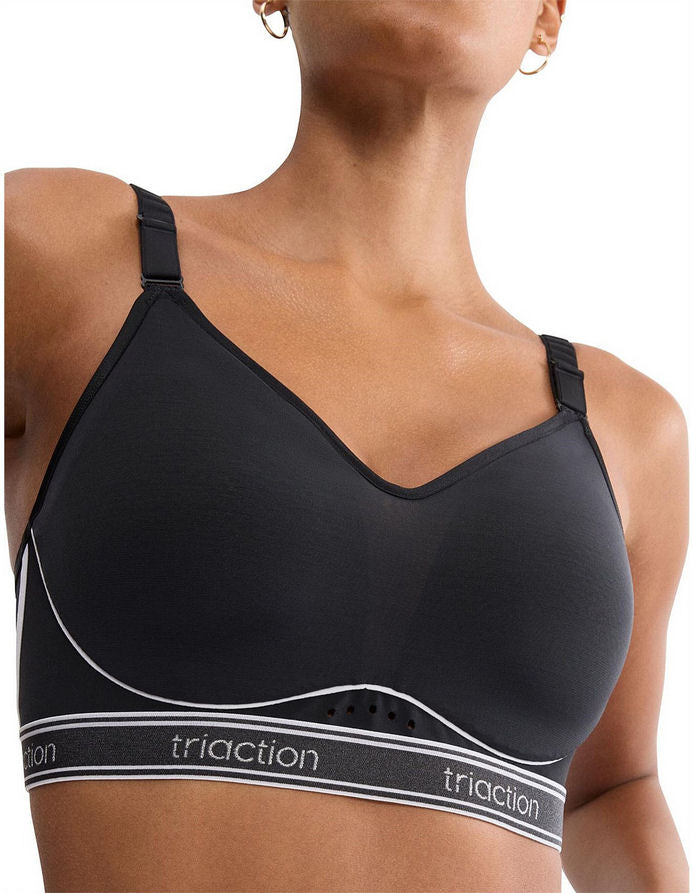 Cardio Breeze Wirefree Sports Bra in Black