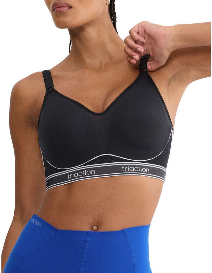 Cardio Breeze Wirefree Sports Bra in Black