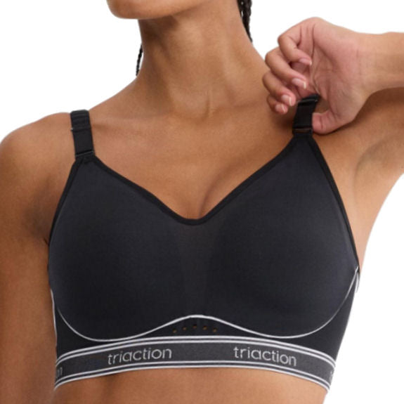 Cardio Breeze Wirefree Sports Bra in Black