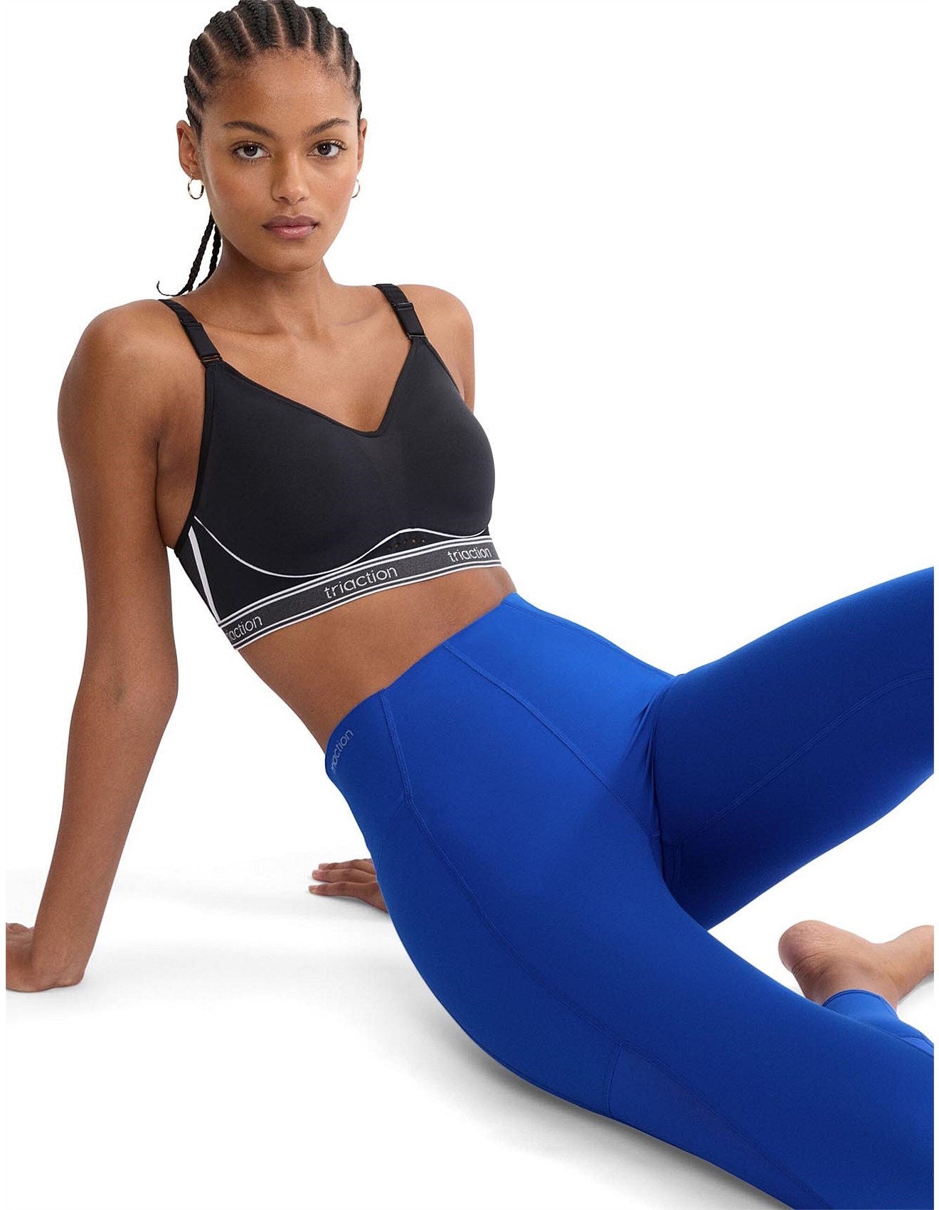 Cardio Breeze Wirefree Sports Bra in Black