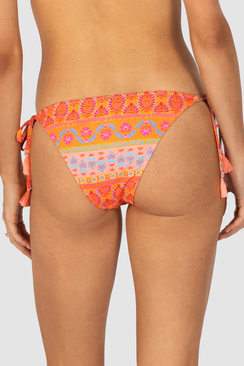 Morocco Rio Tieside Bikini Bottom in Sunset