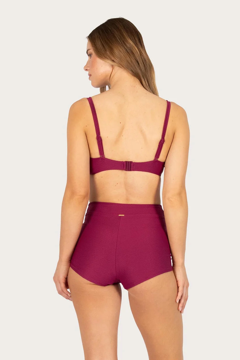 Rococco High Waist Boyleg Bikini Bottom