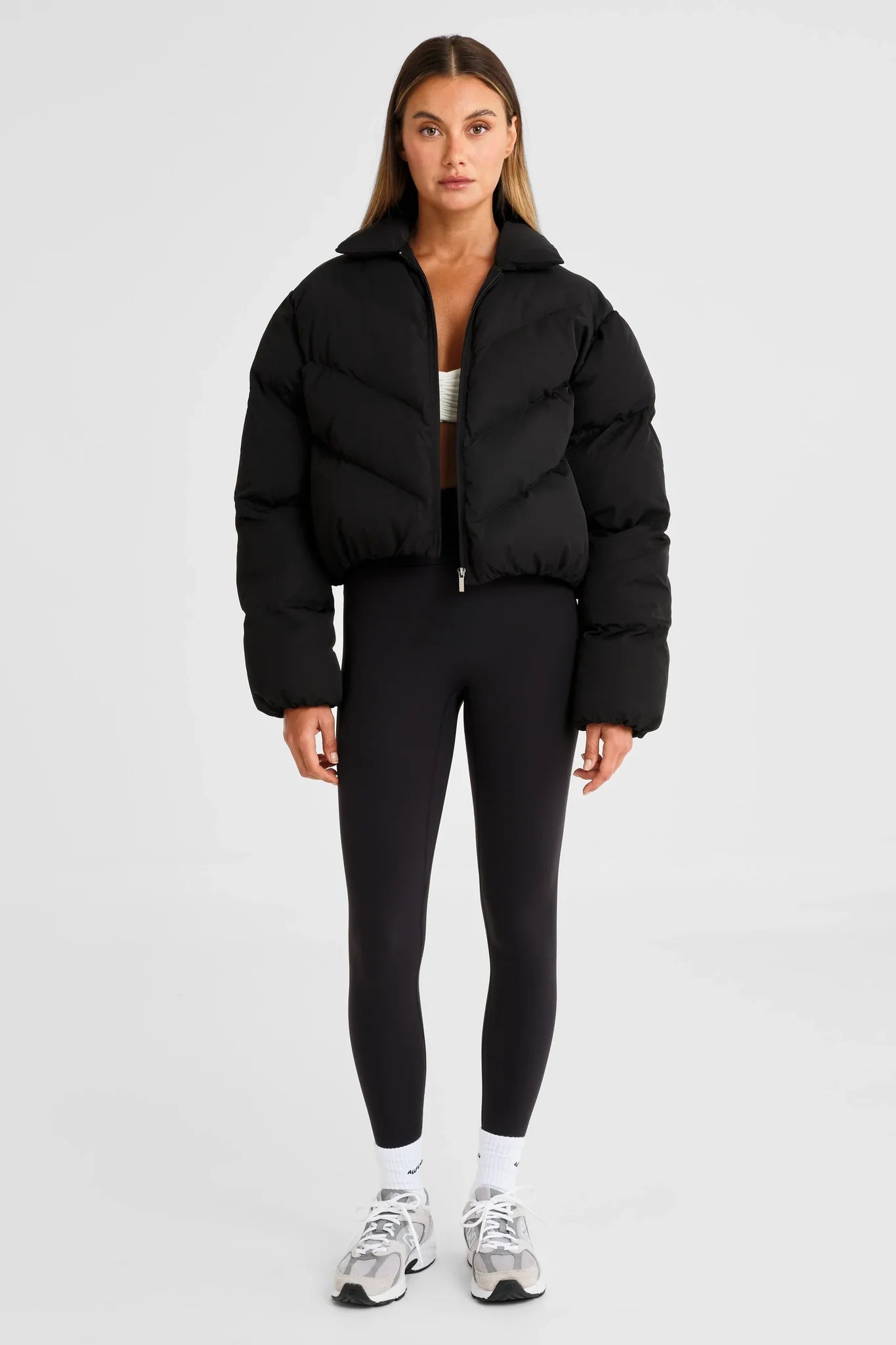 ALLFENIX Cropped Puffer Jacket