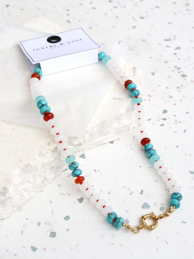 Palmea Beaded Necklace