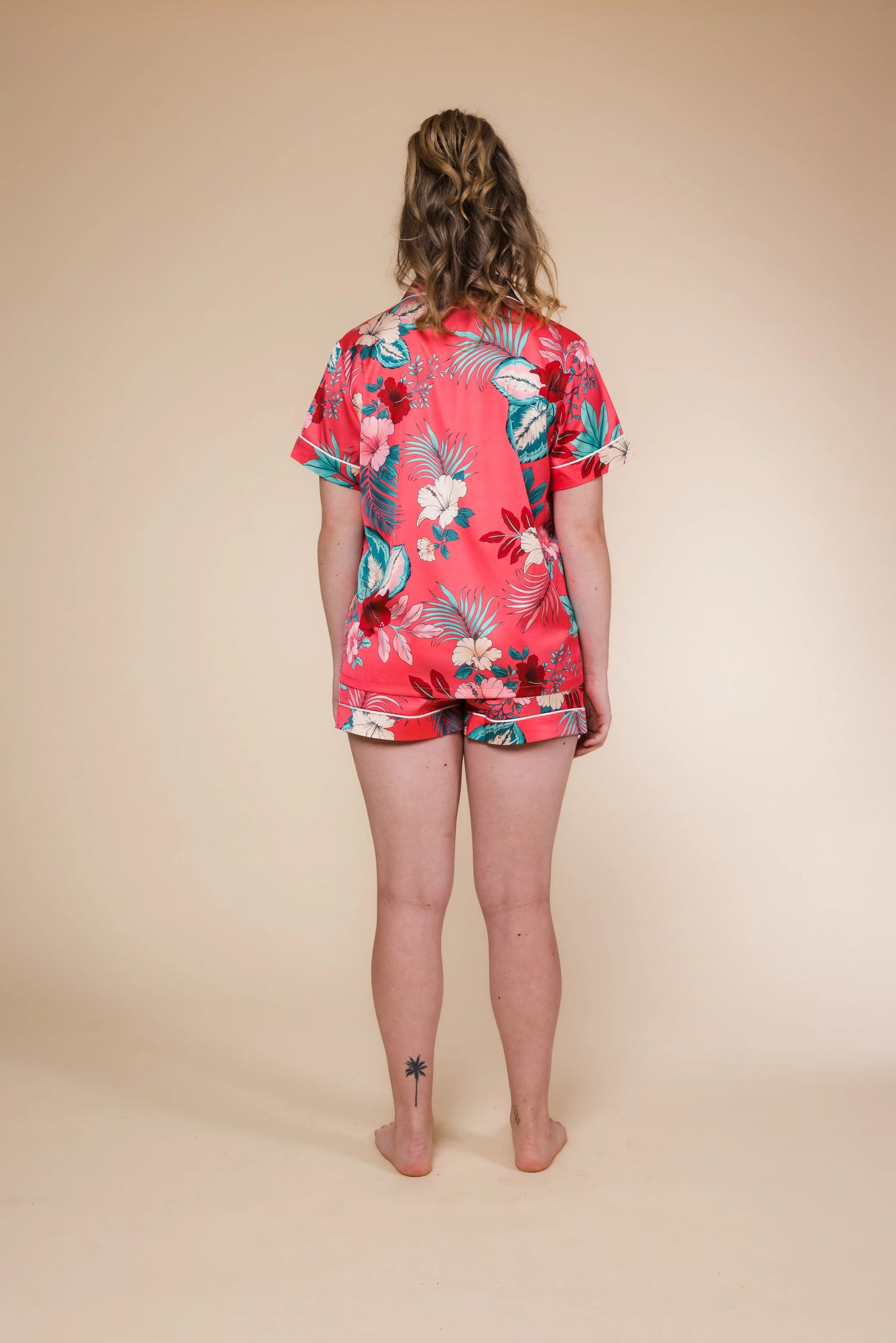 Hibiscus Dreams | Shortie PJs Set