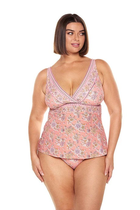 Seychelles V Neck tankini top
