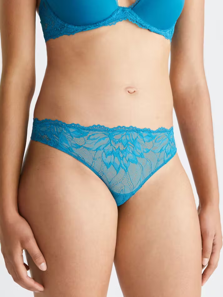 Seductive Comfort Lotus Floral Thong
