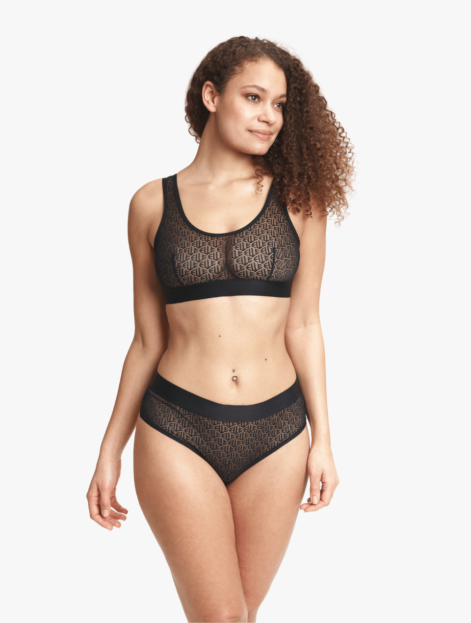 ELLE Icon Lace Crop Bralette