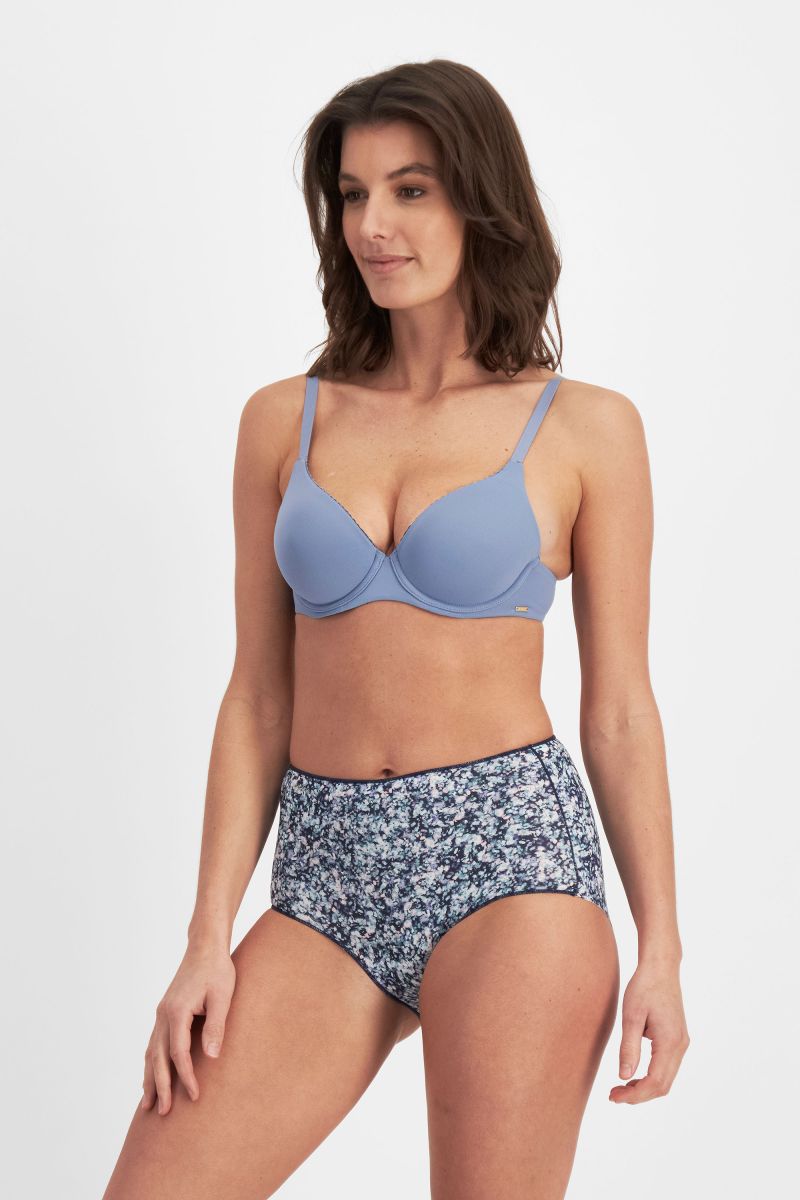 Jockey No Panty Line Promise Next Gen Full Brief in Dew Drop Blossoms