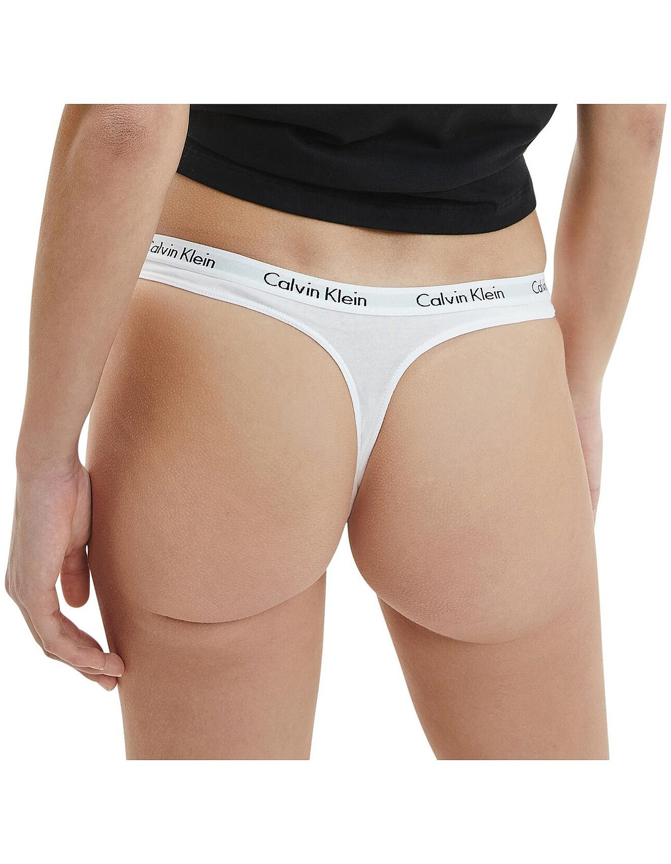 Modern Logo 3 Pack Thongs Blk/Wht/Gry