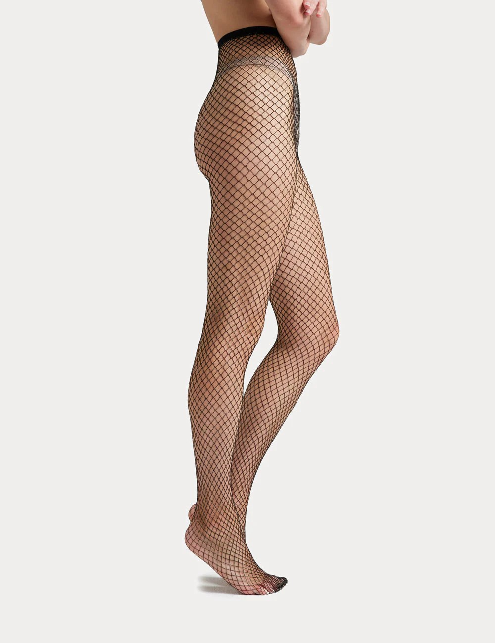 Lurex Fishnet Tight