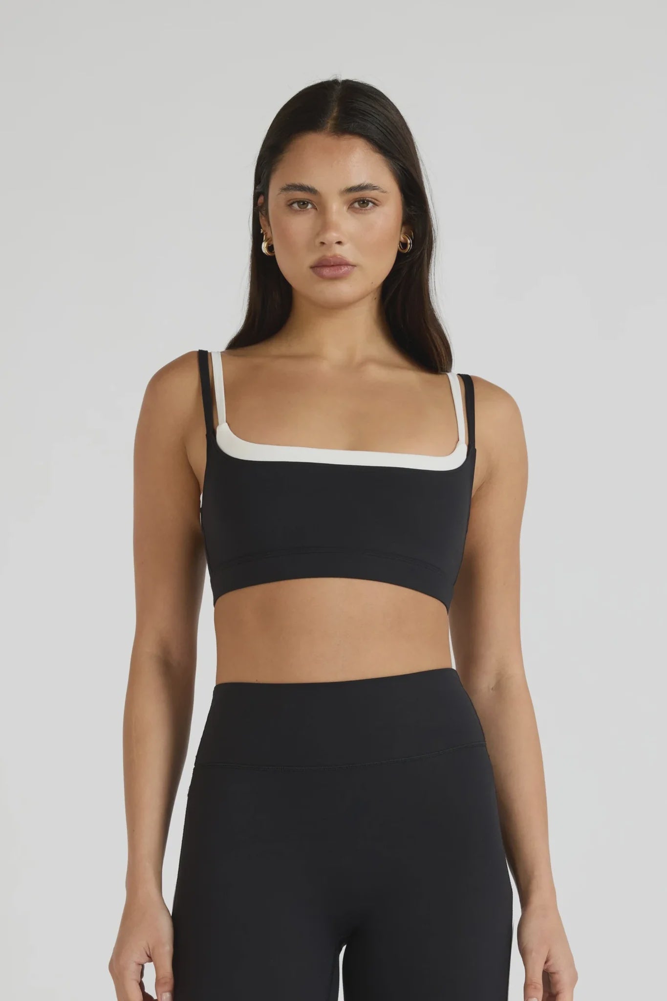 ALLFENIX CloudCore Double Layer Contrast Sports Bra