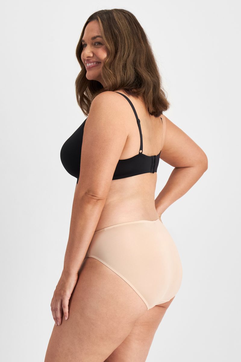 No Ride Up Hi Cut Brief