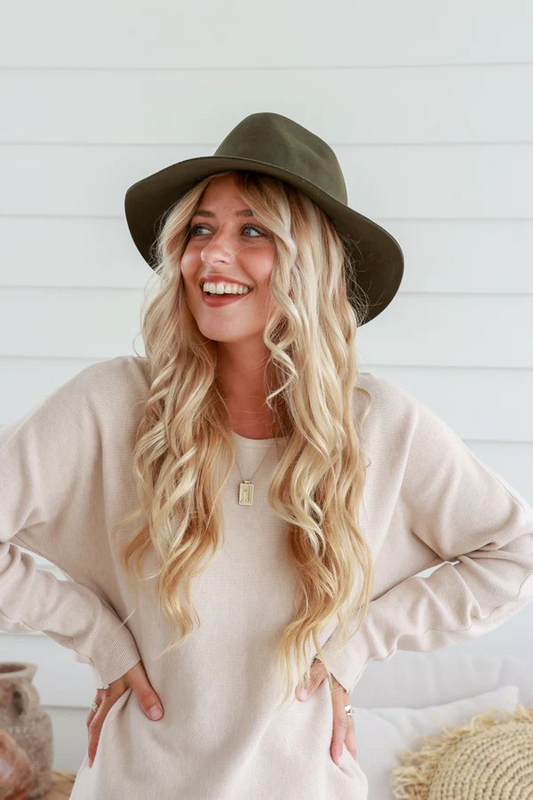 Crushable Wool Felt Hat