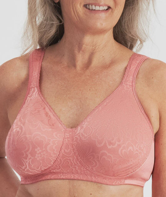 Playtex 18 Hour Ultimate Lift & Support Wire-Free Bra in Dusty Red