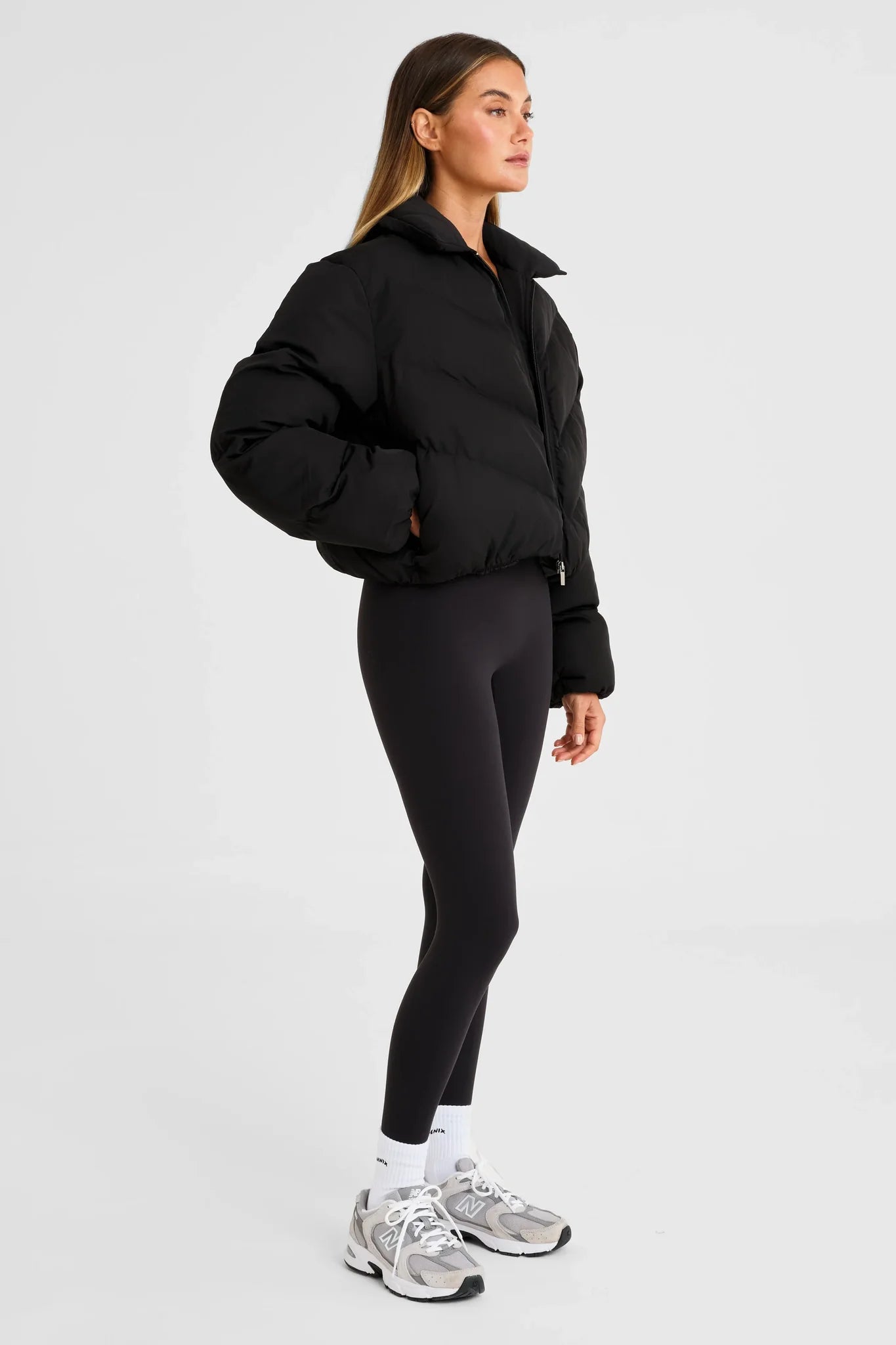 ALLFENIX Cropped Puffer Jacket